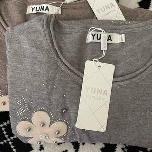 yuna fashion prety sweater sz L/XL